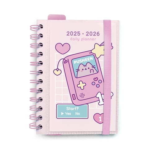 ⁨Pusheen - Kalendarz / Planner dzienny z kolekcji Gamer 2025/2026⁩ w sklepie Wasserman.eu