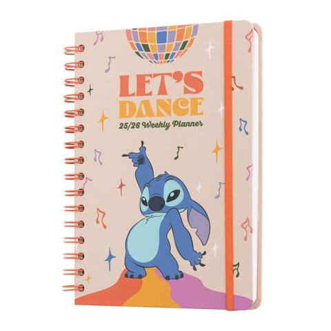 ⁨Disney Stitch - Kalendarz / Planner tygodniowy A5 2025/2026⁩ w sklepie Wasserman.eu