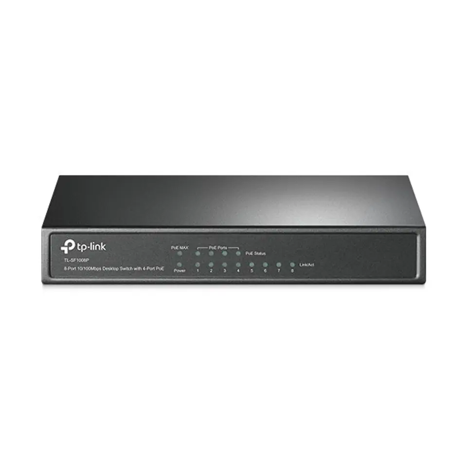 ⁨SF1008P switch 8x10/100 PoE Desktop⁩ at Wasserman.eu