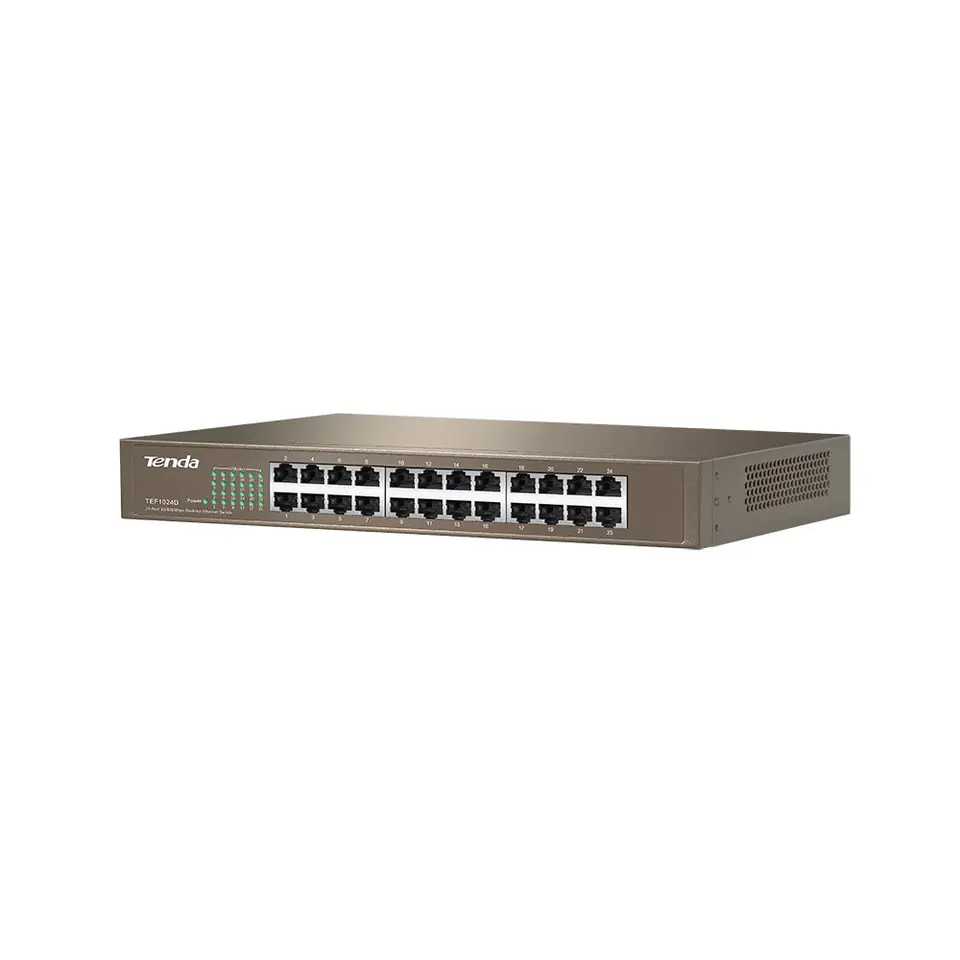 ⁨Switch Tenda TEF1024D (24x 10/100Mbps)⁩ w sklepie Wasserman.eu