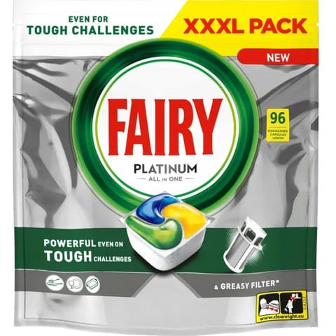 ⁨Kapsułki do zmywarki FAIRY PLATINUM (96szt)⁩ w sklepie Wasserman.eu