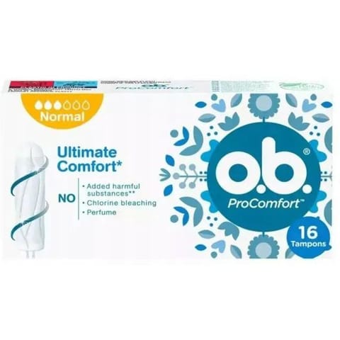 ⁨Tampony O.B. (16 sztuk) ORYGINAL Normal ProComfort⁩ w sklepie Wasserman.eu