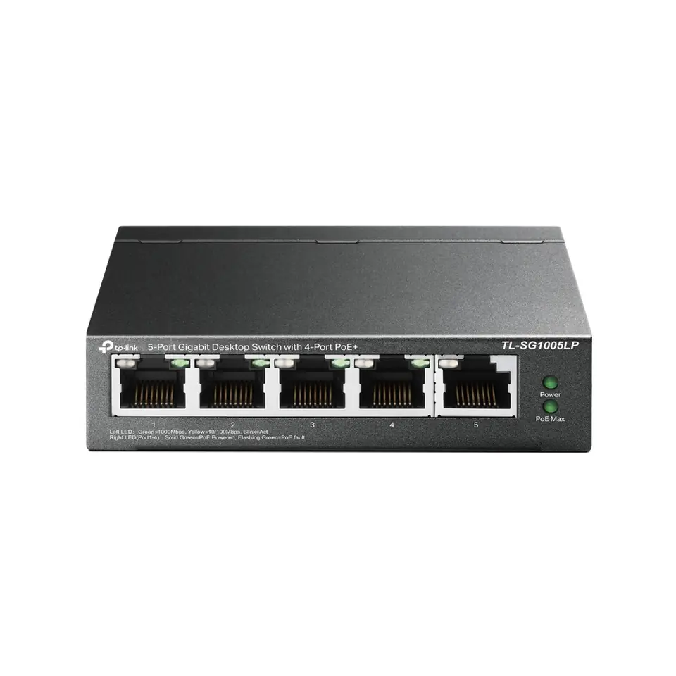 ⁨Switch TP-LINK TL-SG1005LP⁩ w sklepie Wasserman.eu