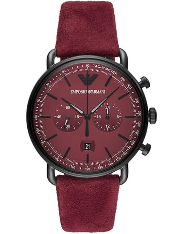 ⁨ZEGAREK MĘSKI EMPORIO ARMANI AR11265 - AVIATOR (zi080a)⁩ w sklepie Wasserman.eu