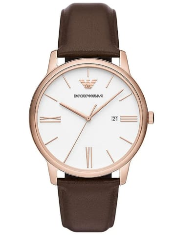 ⁨ZEGAREK MĘSKI EMPORIO ARMANI AR11572 - MINIMALIST (zi114b)⁩ w sklepie Wasserman.eu