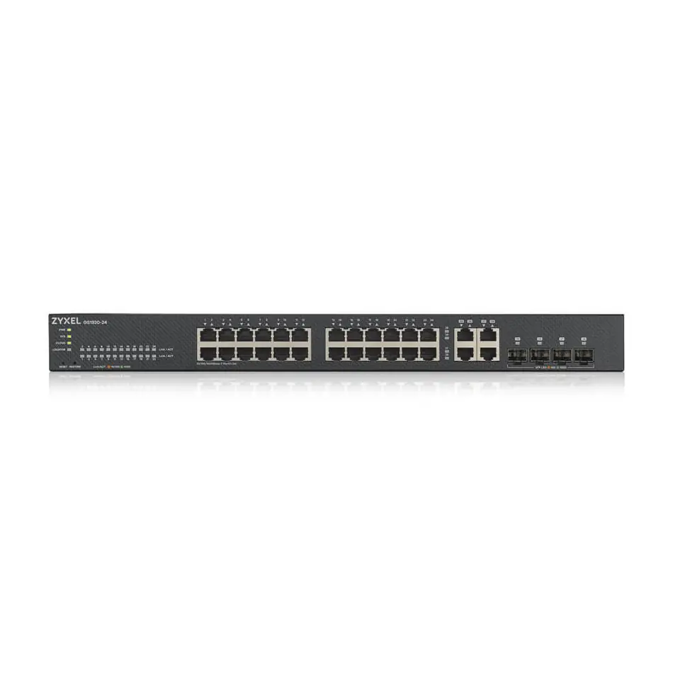 ⁨Switch ZyXEL GS1920-24V2-EU0101F (24x 10/100/1000Mbps)⁩ w sklepie Wasserman.eu