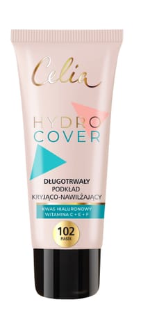 ⁨CELIA Podkład HYDRO COVER Kryjąco-naw.102 piasek⁩ w sklepie Wasserman.eu