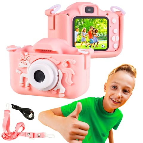 ⁨EXTRALINK KIDS CAMERA H29 SINGLE PINK⁩ w sklepie Wasserman.eu