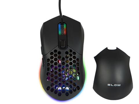 ⁨Mysz optyczna BLOW Adrenaline REPLICANT czarna⁩ w sklepie Wasserman.eu