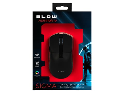 ⁨Mysz optyczna BLOW Adrenaline SIGMA⁩ w sklepie Wasserman.eu