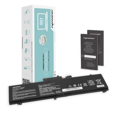 ⁨Bateria Movano do Asus ROG Zephyrus GA502D, TUF Dash F15 FX516PE⁩ w sklepie Wasserman.eu