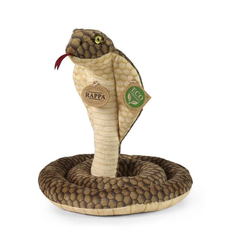 ⁨Rappa - Pluszowa realistyczna maskotka Wąż Kobra 127 cm Eco-Friendly⁩ w sklepie Wasserman.eu