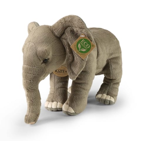 ⁨Rappa - Pluszowa realistyczna maskotka Słoń Afrykański 28 cm Eco-Friendly⁩ w sklepie Wasserman.eu