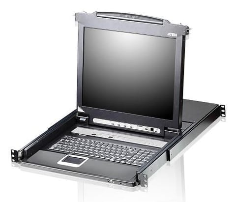 ⁨Aten 8 Port 19" LCD KVMP Switch,⁩ w sklepie Wasserman.eu