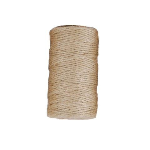 ⁨Sznurek jutowy 2 mm x 100 m naturalny ekologiczny⁩ w sklepie Wasserman.eu