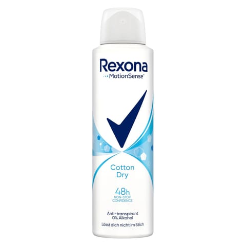 ⁨Rexona Cotton Dry Antitranspirant Spray 150 ml⁩ w sklepie Wasserman.eu