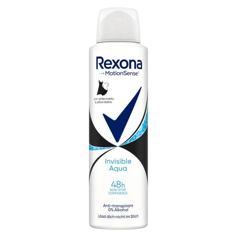 ⁨Rexona Invisible Aqua  Antitranspiran Spray 150 ml⁩ w sklepie Wasserman.eu