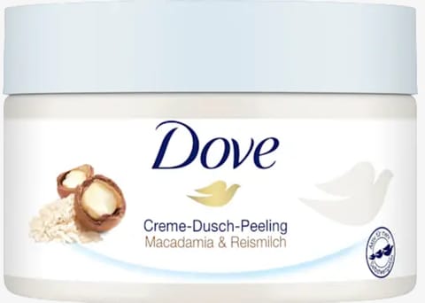 ⁨Dove Macadamia & Reismilch Peeling do Ciała 225 ml⁩ w sklepie Wasserman.eu