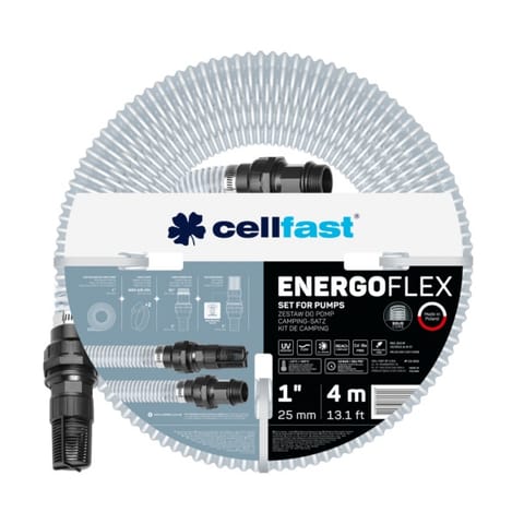 ⁨ZESTAW DO POMP Z KOSZEM I ARMATURĄ ENERGOFLEX 1'' 4 MB⁩ w sklepie Wasserman.eu