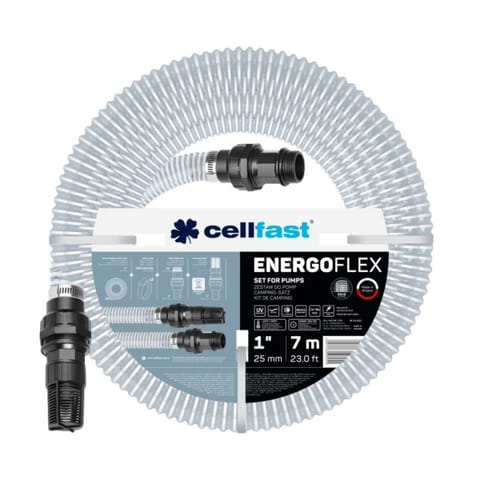 ⁨ZESTAW DO POMP Z KOSZEM I ARMATURĄ ENERGOFLEX 1'' 7 MB⁩ w sklepie Wasserman.eu