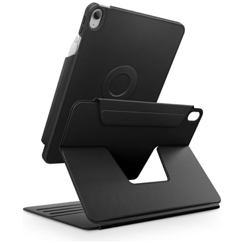 ⁨Etui UNIQ Rovus Snapmount Magnetic 360   Rotating Detachable do iPad 11" A16 (2025) / iPad 10.9" 10 gen. (2022) czarny⁩ w sklepie Wasserman.eu