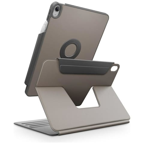⁨Etui UNIQ Rovus Snapmount Magnetic 360   Rotating Detachable do iPad 11" A16 (2025) / iPad 10.9" 10 gen. (2022) szary⁩ w sklepie Wasserman.eu