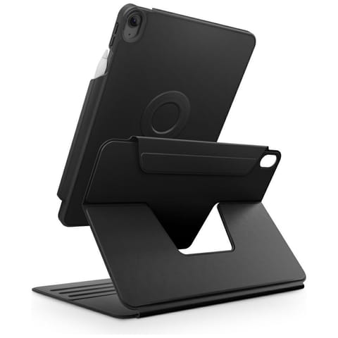 ⁨Etui UNIQ Rovus Snapmount Magnetic 360   Rotating Detachable do iPad Air 11" (M2/M3) / iPad Air 10.9" (2022/2020) czarny⁩ w sklepie Wasserman.eu