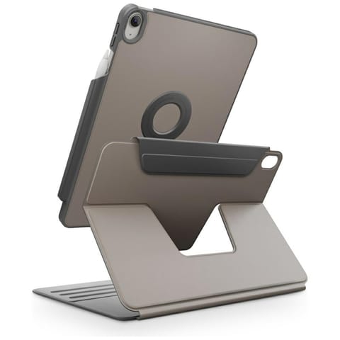 ⁨Etui UNIQ Rovus Snapmount Magnetic 360   Rotating Detachable do iPad Air 11" (M2/M3) / iPad Air 10.9" (2022/2020) szary⁩ w sklepie Wasserman.eu