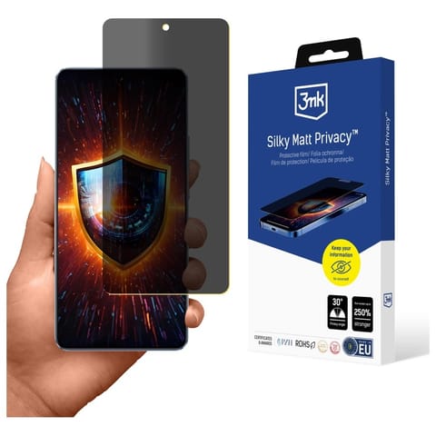 ⁨Folia prywatyzująca 3MK Silky Matt       Privacy do Realme GT 7⁩ w sklepie Wasserman.eu