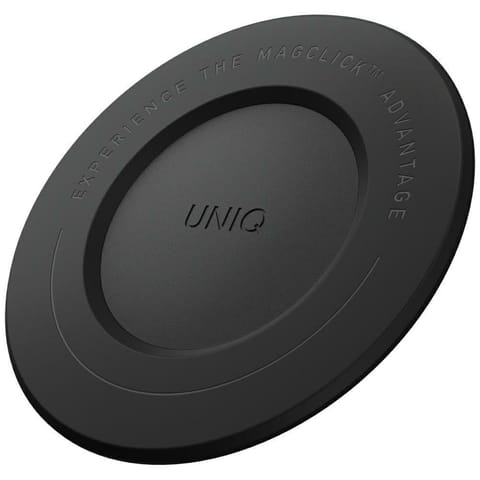 ⁨Uchwyt magnetyczny UNIQ SnapMount        samoprzylepny czarny⁩ w sklepie Wasserman.eu