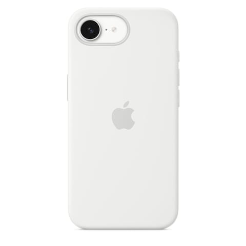 ⁨Silicone case for iPhone 16e - White⁩ at Wasserman.eu