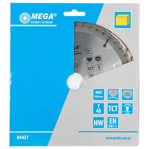 ⁨CIRCULAR SAW FOR WOOD 184*48T*30/20/16MM⁩ at Wasserman.eu