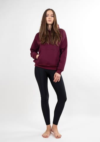⁨DK-K-B10 BORDO BAWEŁNA GRUBA I CZARNY POLIAMID (kolor bordo, rozmiar 2xl)⁩ w sklepie Wasserman.eu
