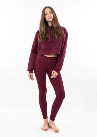 ⁨DK-K-B11 BORDO BAWEŁNA GRUBA I PRĄŻKI (kolor bordo, rozmiar 2xl)⁩ w sklepie Wasserman.eu