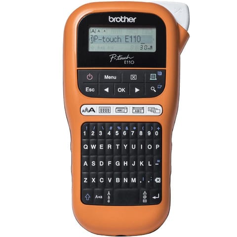 ⁨Brother P-touch E110 German⁩ w sklepie Wasserman.eu