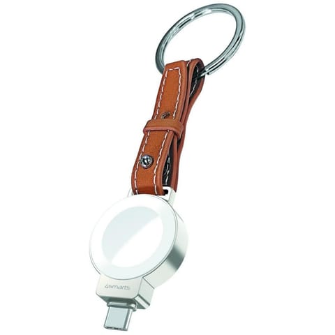 ⁨Ładowarka indukcyjna 4smarts do Apple    Watch, srebrny⁩ w sklepie Wasserman.eu