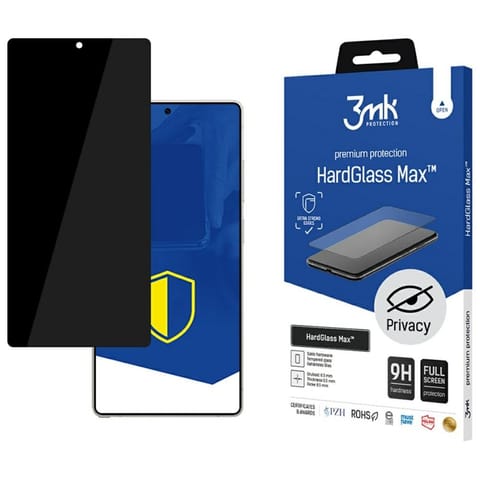 ⁨Szkło hartowane 3MK HardGlass Max        Privacy do Samsung Galaxy S25 Ultra czarny⁩ w sklepie Wasserman.eu
