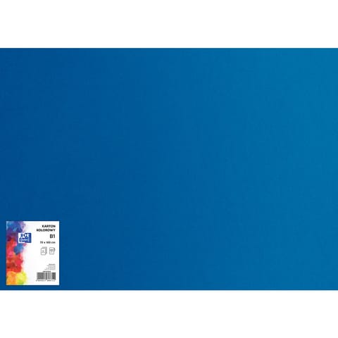 ⁨Blok karton kolorowy CREATINIO B1 225g 25 arkuszy nr.79 granatowy 400150277 TOP 2000⁩ w sklepie Wasserman.eu