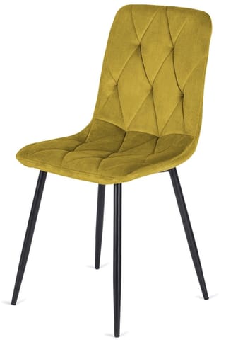 ⁨Krzesło tapicerowane BORGO VELVET OLIVE⁩ w sklepie Wasserman.eu