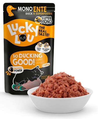 ⁨Lucky Lou SuperMono Kaczka saszetka 125g⁩ w sklepie Wasserman.eu