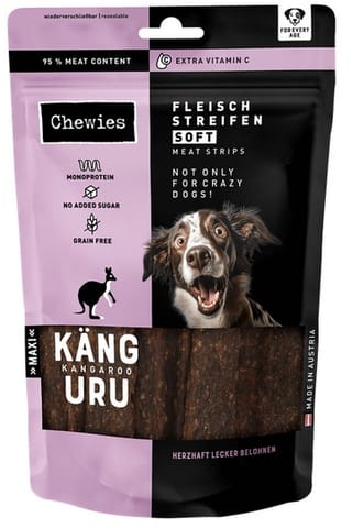 ⁨Chewies Meat Strips Soft Maxi Kangur 150g⁩ w sklepie Wasserman.eu