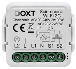 ⁨Moduł OXT mini ściemniacz 2 obwody WiFi TUYA⁩ w sklepie Wasserman.eu