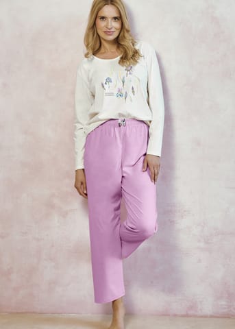 ⁨PIŻAMA TARO 3459 MONICA AW26 01 (kolor śmietanowy, rozmiar Array)⁩ w sklepie Wasserman.eu