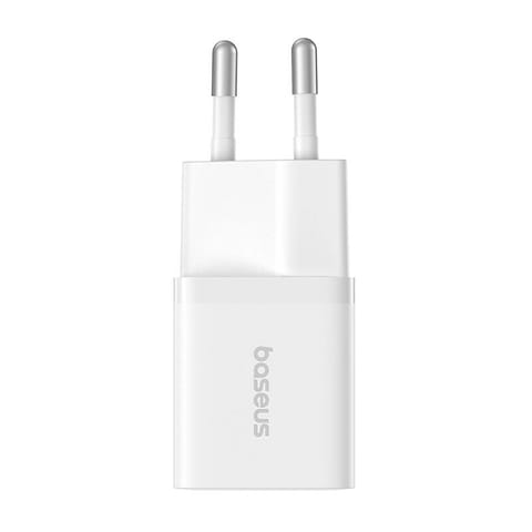 ⁨Ładowarka Baseus GaN5 mini 1C, 25W (biały)⁩ w sklepie Wasserman.eu