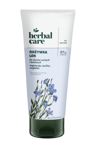 ⁨FARMONA Herbal Care Odżywka do włosów suchych i łamliwych - Len 200 ml⁩ w sklepie Wasserman.eu