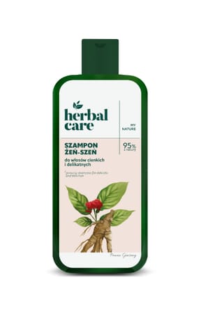 ⁨FARMONA Herbal Care Szampon do włosów cienkich i delikatnych - Żeń-Szeń 330 ml⁩ w sklepie Wasserman.eu