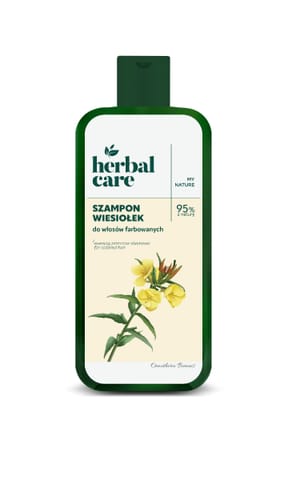 ⁨FARMONA Herbal Care Szampon do włosów farbowanych - Wiesiołek 330 ml⁩ w sklepie Wasserman.eu
