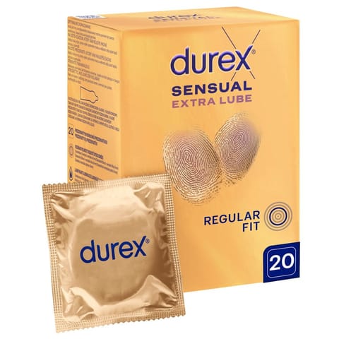 DUREX PREZERW. 20szt SENSUAL EXTRA w sklepie Wasserman.eu