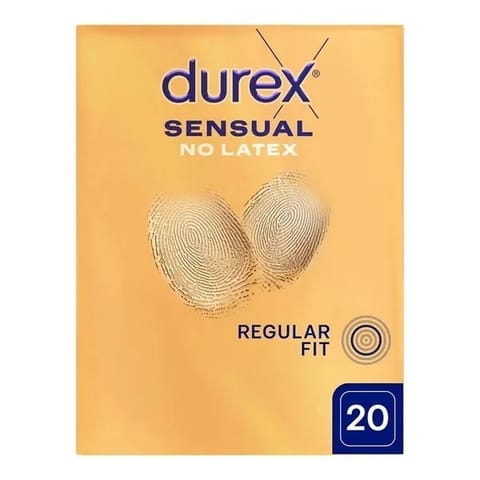 DUREX PREZERW. 20 szt SENSUAL NO LATEX w sklepie Wasserman.eu