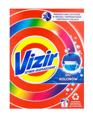 ⁨P&G VIZIR PROSZEK  275G DO KOLORÓW&⁩ w sklepie Wasserman.eu